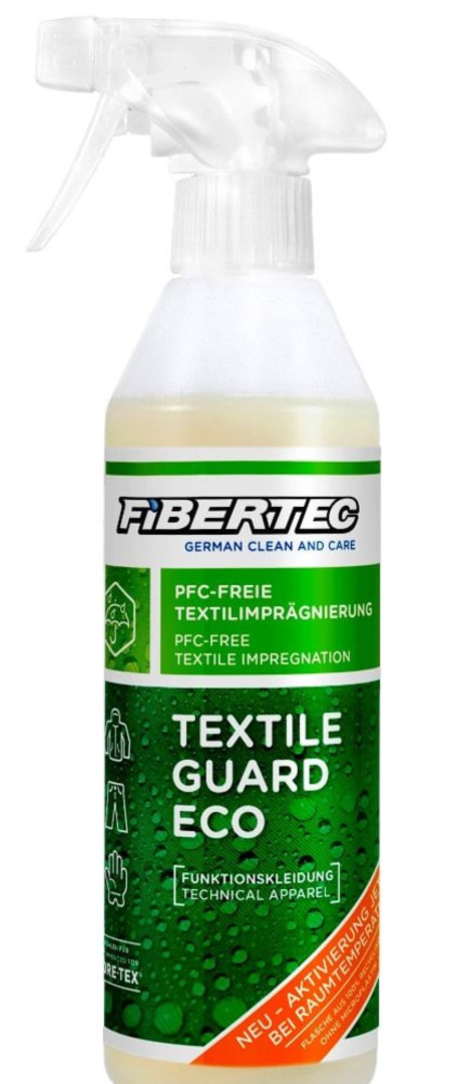 Bekleidung Fibertec Bekleidungspflege | Textile Guard Eco Spray On Rt 500Ml