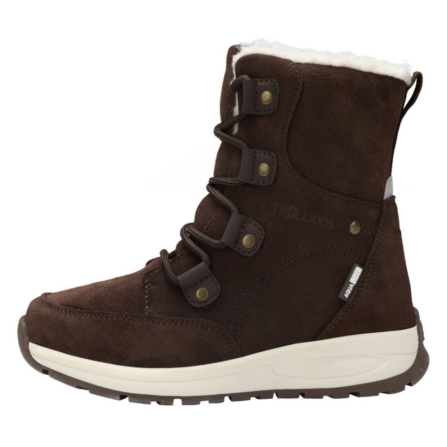 Schuhe Trollkids Winterschuhe | Girls Arendal Winter Boots Brown