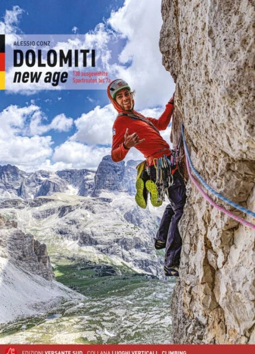 Klettern & Bouldern Versante Sud Kletterfuhrer | Kletterfuhrer Dolomiti New Age