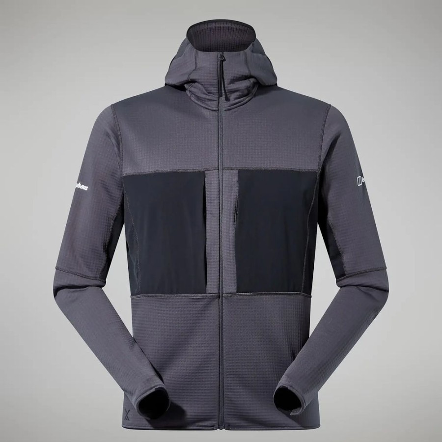 Bekleidung Berghaus Outdoor Jacken | Mtn Guide Mw Hoody Grey Pinstripe