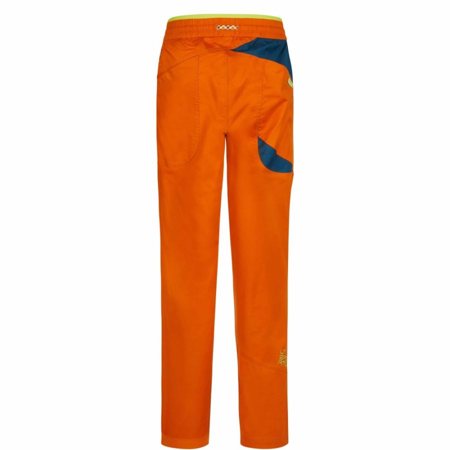 Klettern & Bouldern La Sportiva Kletterbekleidung Manner | Bolt Pant M Hawaiian Sun/Storm Blue