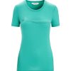 Bekleidung Icebreaker Hemden & T-Shirts | Women Tech Lite Tee Cadence Path Loden