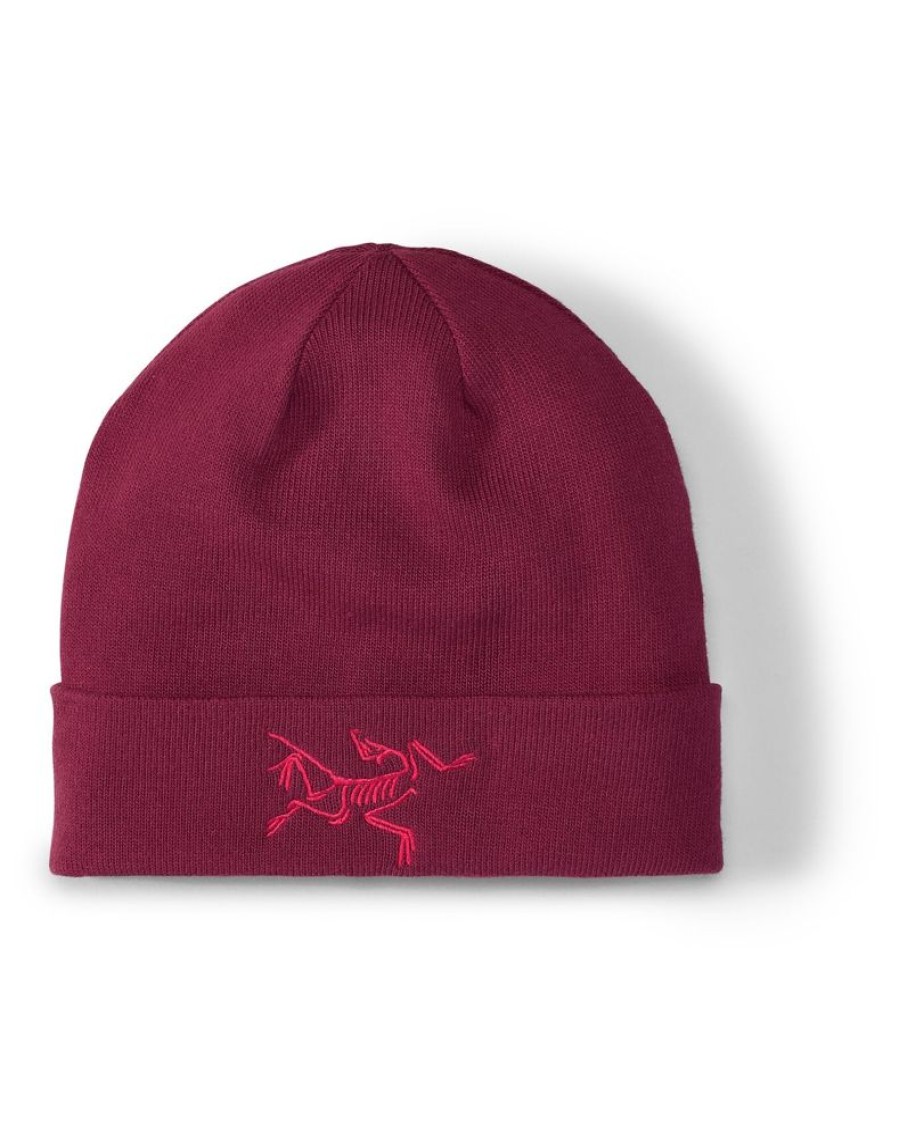 Bekleidung Arc'teryx Kopfbedeckungen | Embroidered Bird Toque Bordeaux