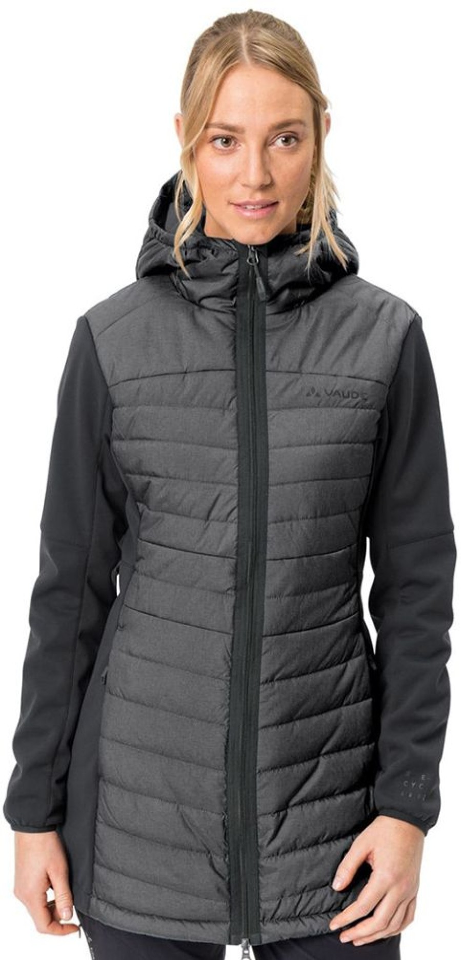 Bekleidung Vaude Outdoor Jacken | Women'S Skomer Hybrid Parka - Black