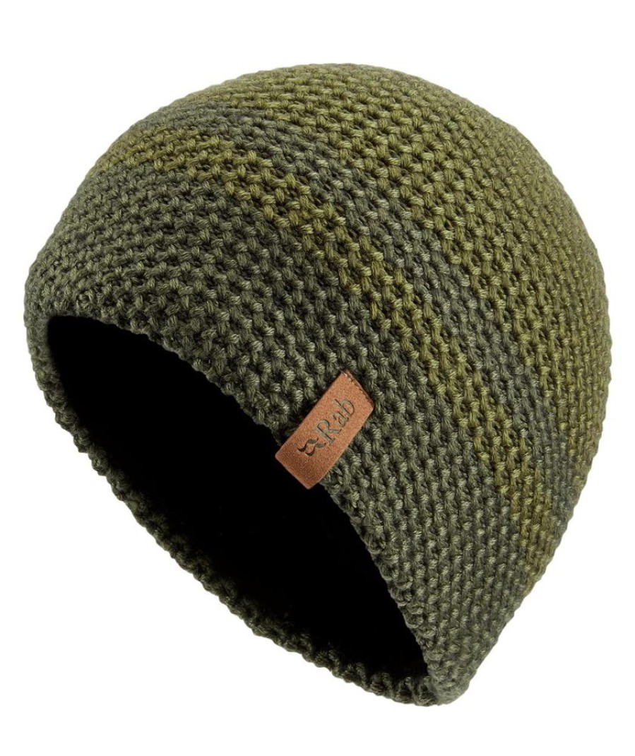 Bekleidung Rab Kopfbedeckungen | Mojette Beanie Aspen Green