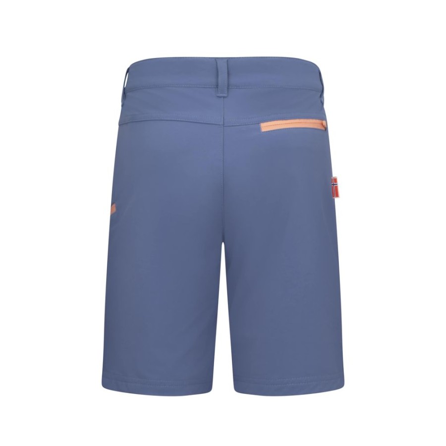 Bekleidung Trollkids Outdoor Hosen | Kids Haugesund Shorts Lotus Blue/Dahlia