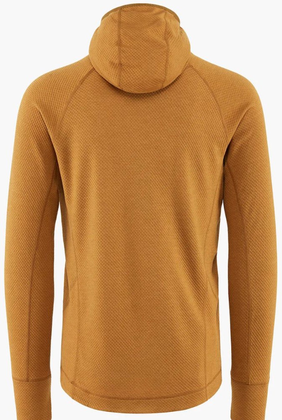 Bekleidung Klättermusen Pullover | Huge Hoodie Men - Mustard