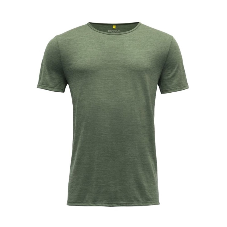 Bekleidung Devold Outdoor Jacken | Sula Merino 130 Tee Man Forest