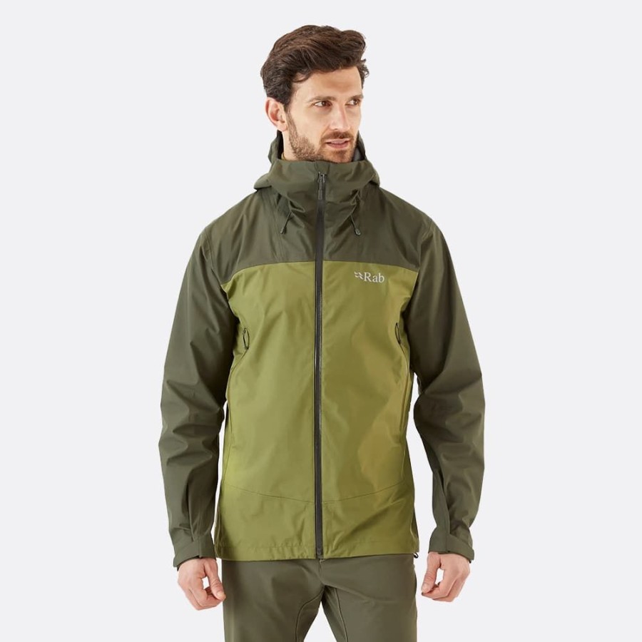 Bekleidung Rab Outdoor Jacken | Arc Eco Jacket-Army/Chlorite Green