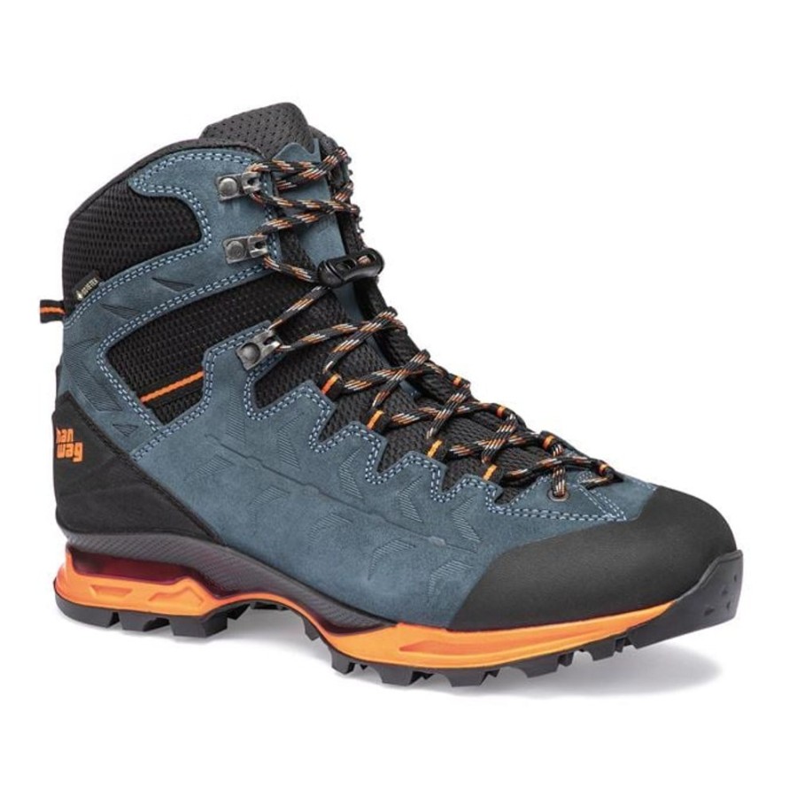 Schuhe Hanwag Trekkingschuhe | Makra Trek Gtx Steel/Orange