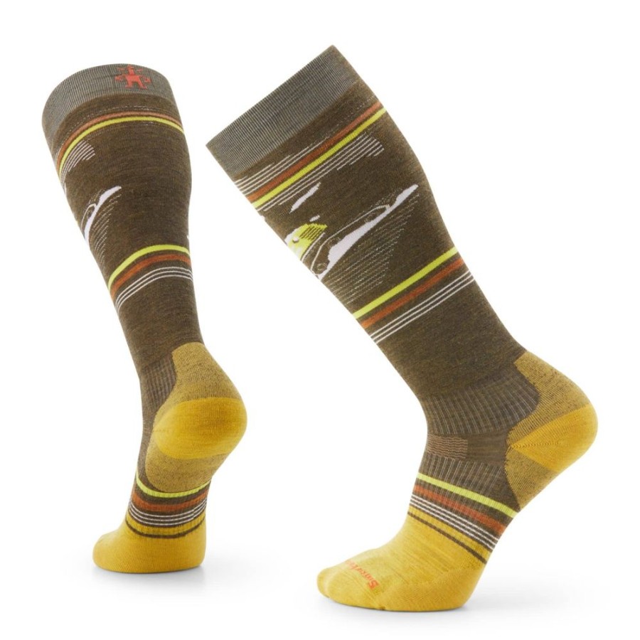 Bekleidung Smartwool Outdoor Socken | Snowboard Tc Piste Machine Olive