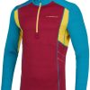 Bekleidung La Sportiva Funktionswasche | Galaxia Long Sleeve M - Sangria/Crystal