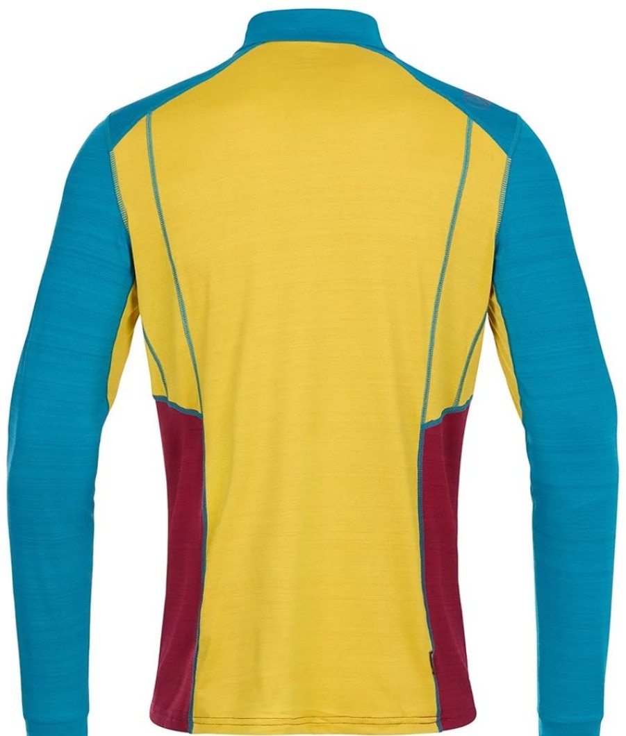 Bekleidung La Sportiva Funktionswasche | Galaxia Long Sleeve M - Sangria/Crystal