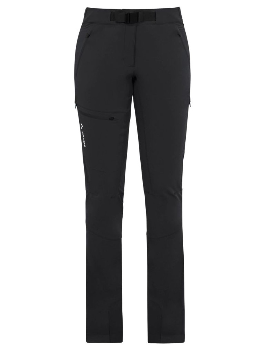 Bekleidung Vaude Outdoor Hosen | Women'S Badile Pants Ii Black/Black