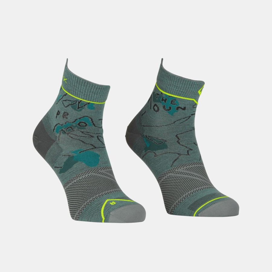 Bekleidung Ortovox Outdoor Socken | Alpine Light Quarter Socks M Arctic Grey