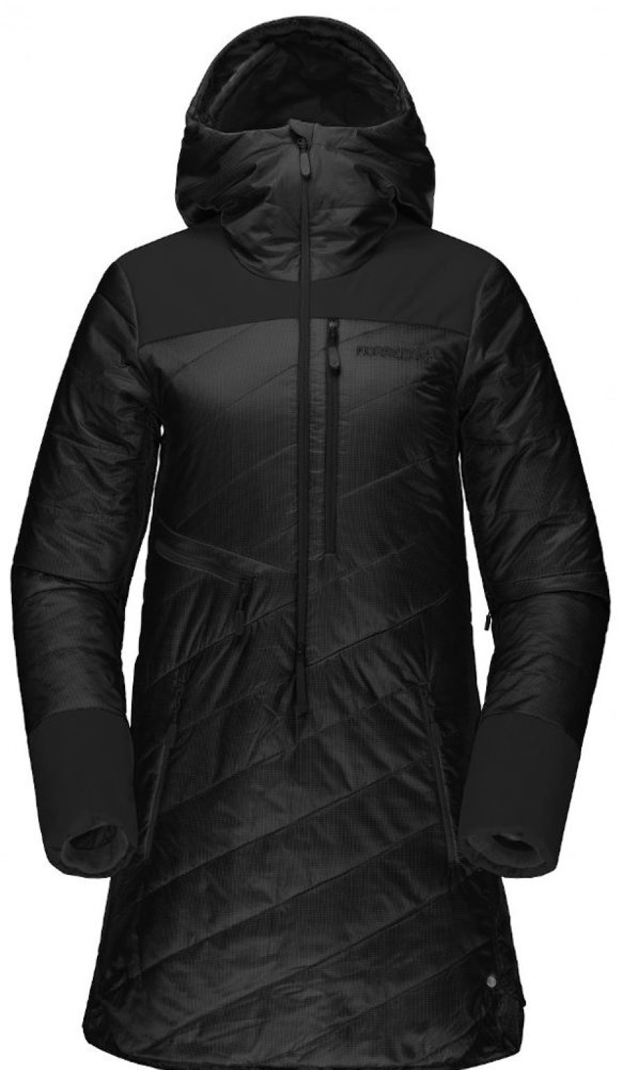 Bekleidung Norrøna Outdoor Jacken | Lofoten Primaloft80 Anorak Women - Caviar Black