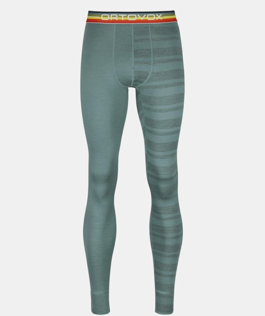 Bekleidung Ortovox Funktionswasche | 185 Rockn Wool Long Pants Arctic Grey