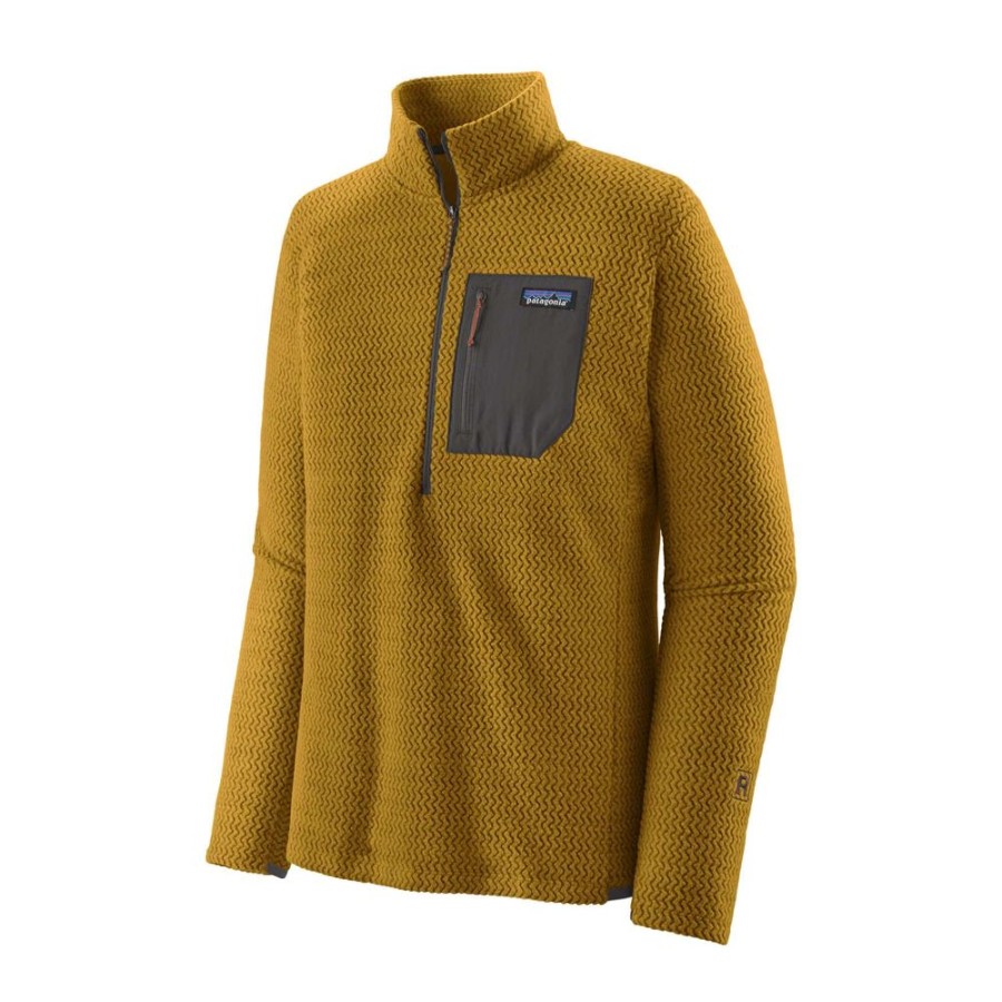 Bekleidung Patagonia Outdoor Jacken | R1 Air Zip Neck Men Cosmic Gold