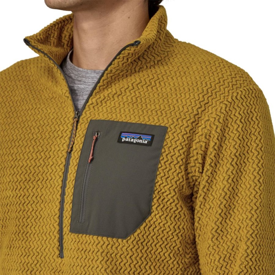 Bekleidung Patagonia Outdoor Jacken | R1 Air Zip Neck Men Cosmic Gold