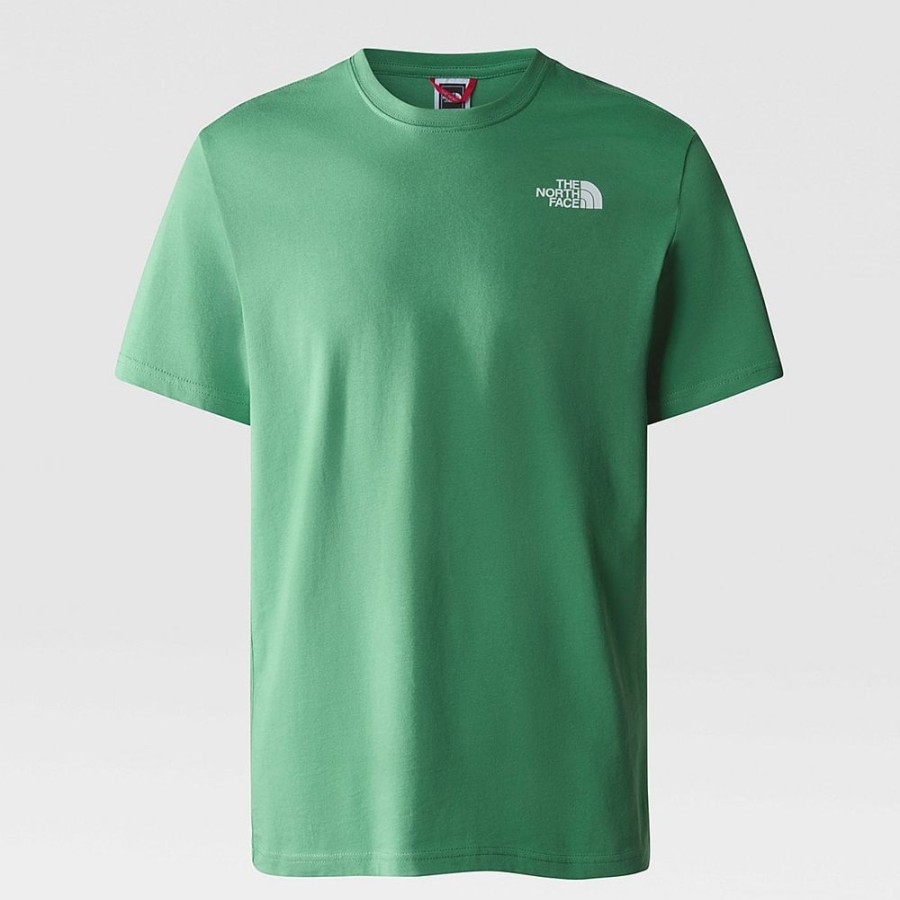 Bekleidung The North Face Hemden & T-Shirts | S/S Redbox Tee-Deep Grass Green