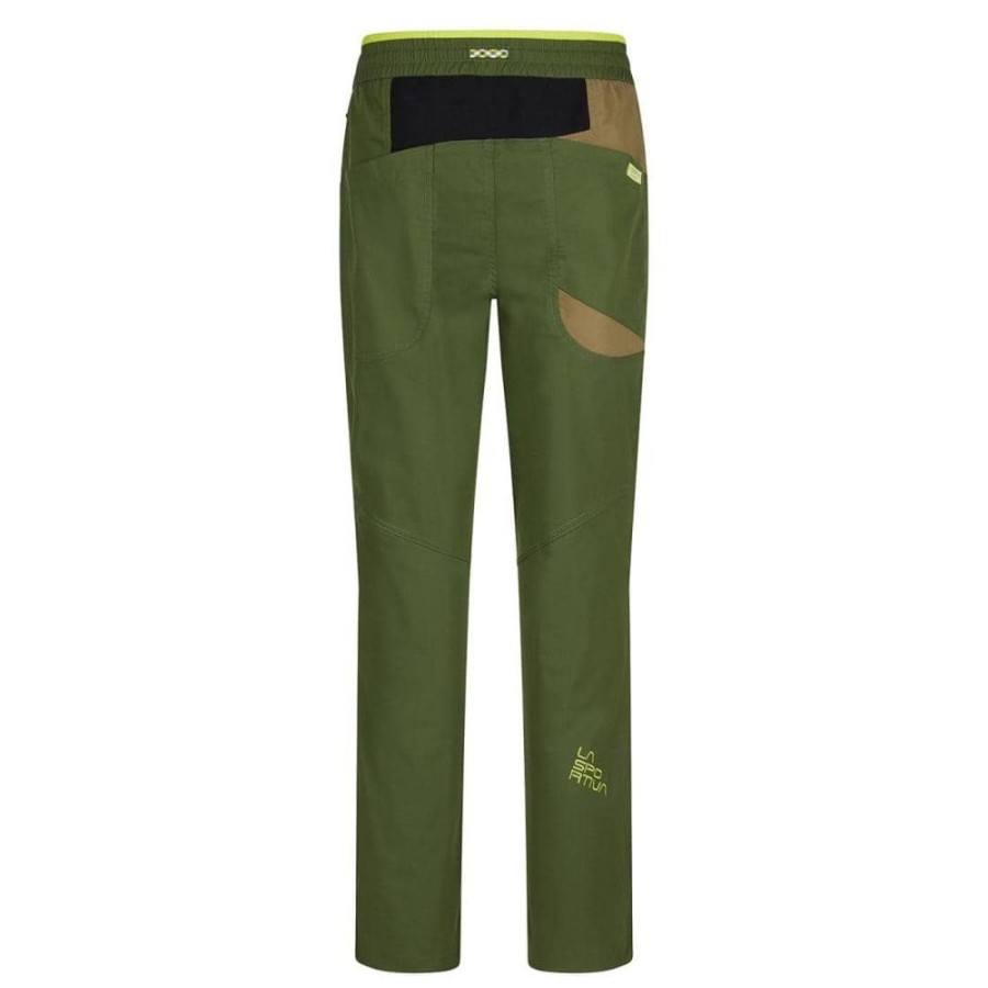 Klettern & Bouldern La Sportiva Kletterbekleidung Manner | Fuente Pant Forest/Turtle