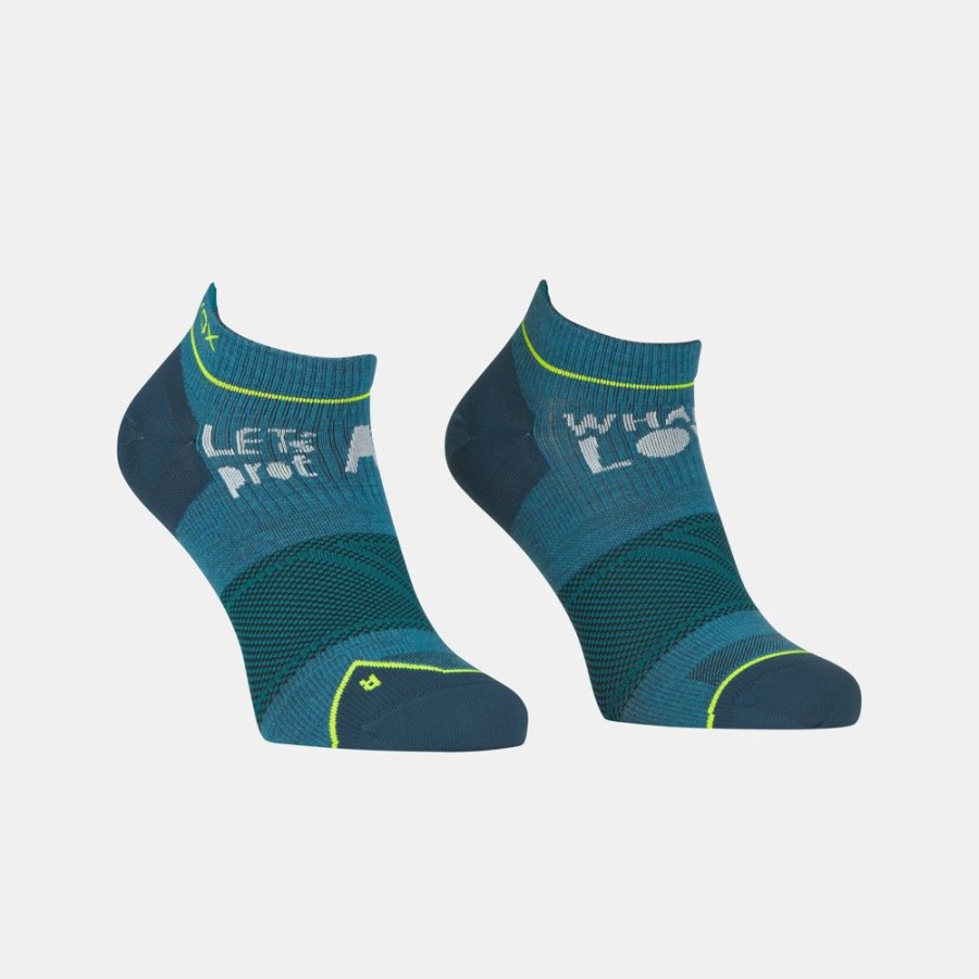 Bekleidung Ortovox Outdoor Socken | Alpine Light Low Socks M Mountain Blue