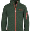 Bekleidung Trollkids Outdoor Jacken | Kids Jondalen Jacket - Forest Green/Flame Orange