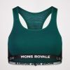 Bekleidung Mons Royale Funktionswasche | Sierra Sports Bra W/Evergreen