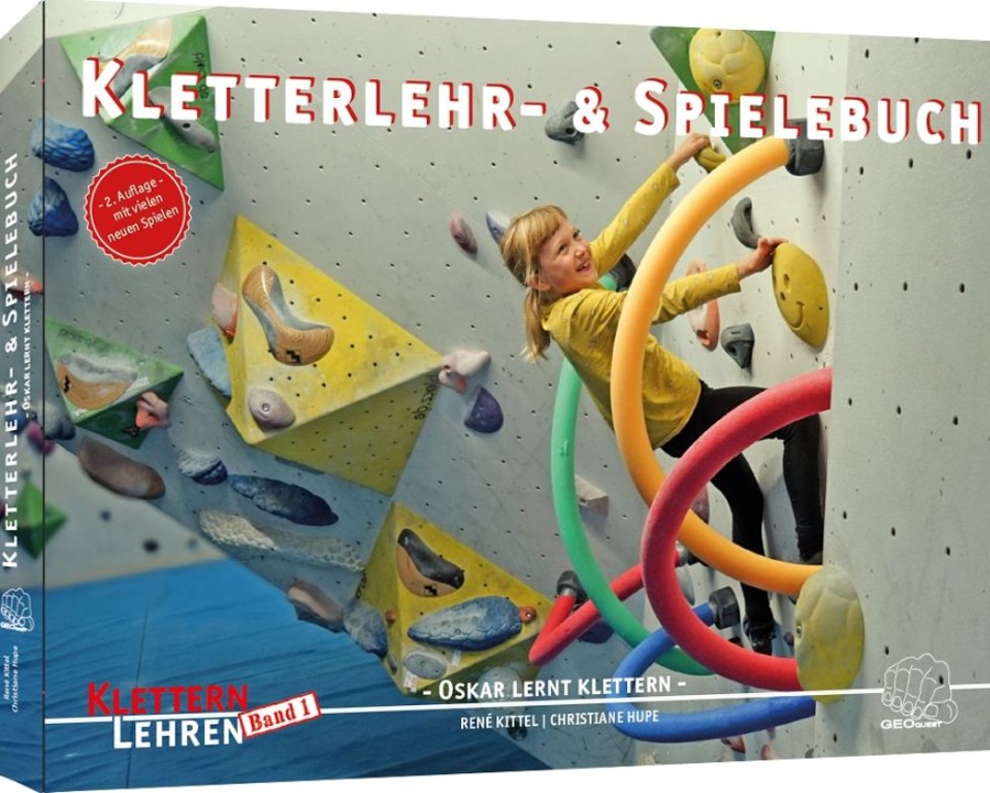 Klettern & Bouldern Geoquest Kletterfuhrer | Oskar Lernt Klettern. Kletterlehrbuch.