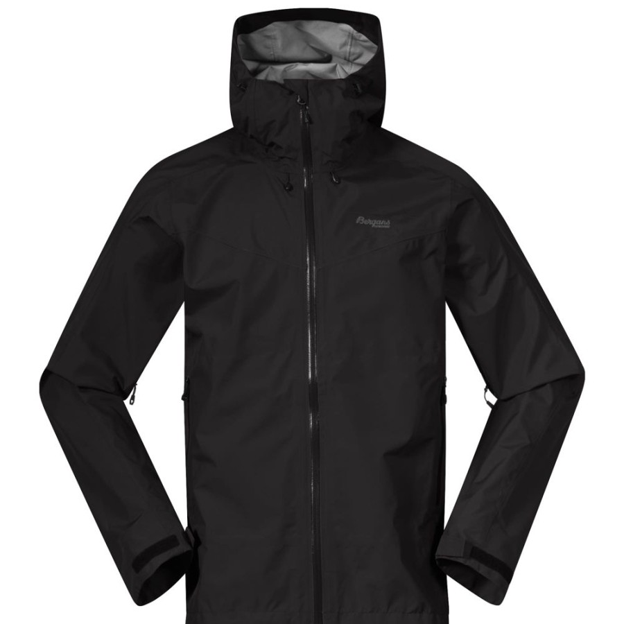 Bekleidung Bergans Outdoor Jacken | Skar Light 3L Shell Jacket Men Black