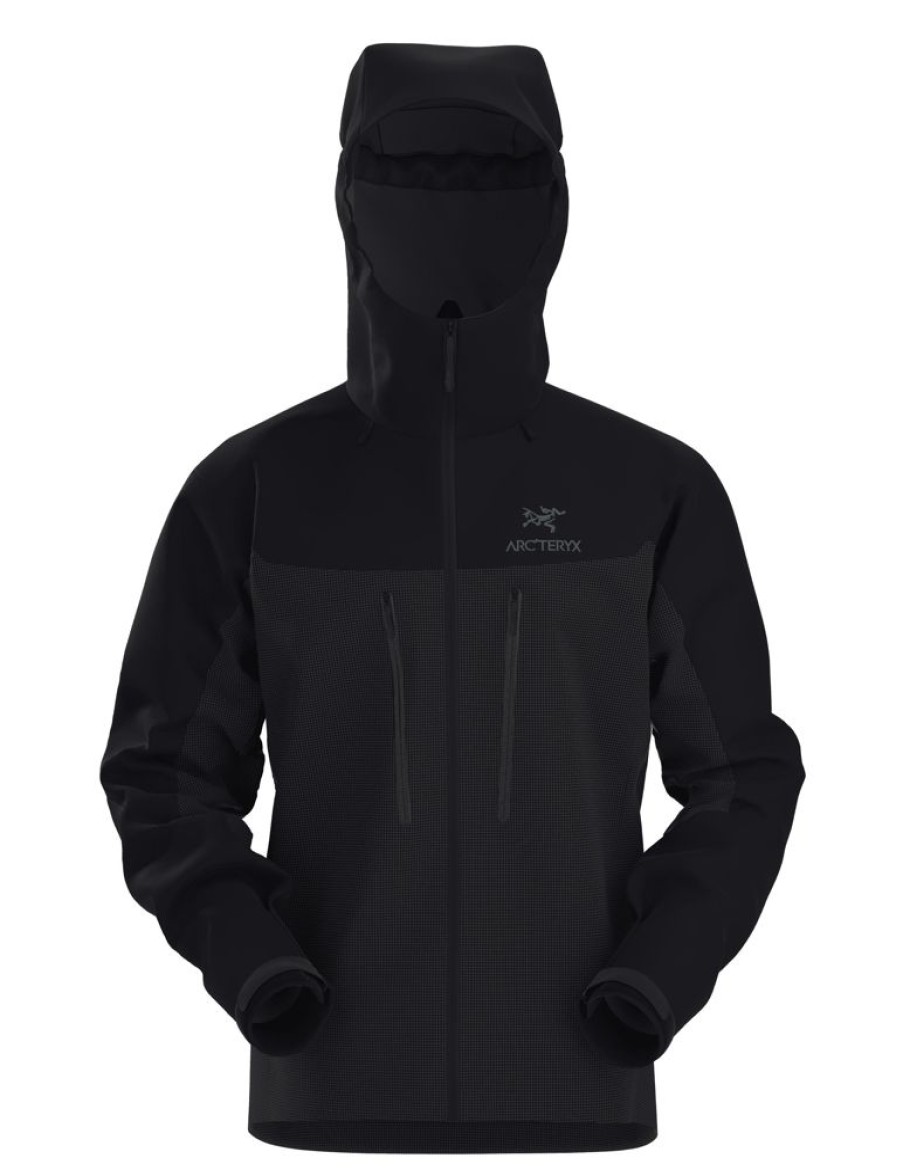 Bekleidung Arc'teryx Regenjacken | Alpha Jacket - Black