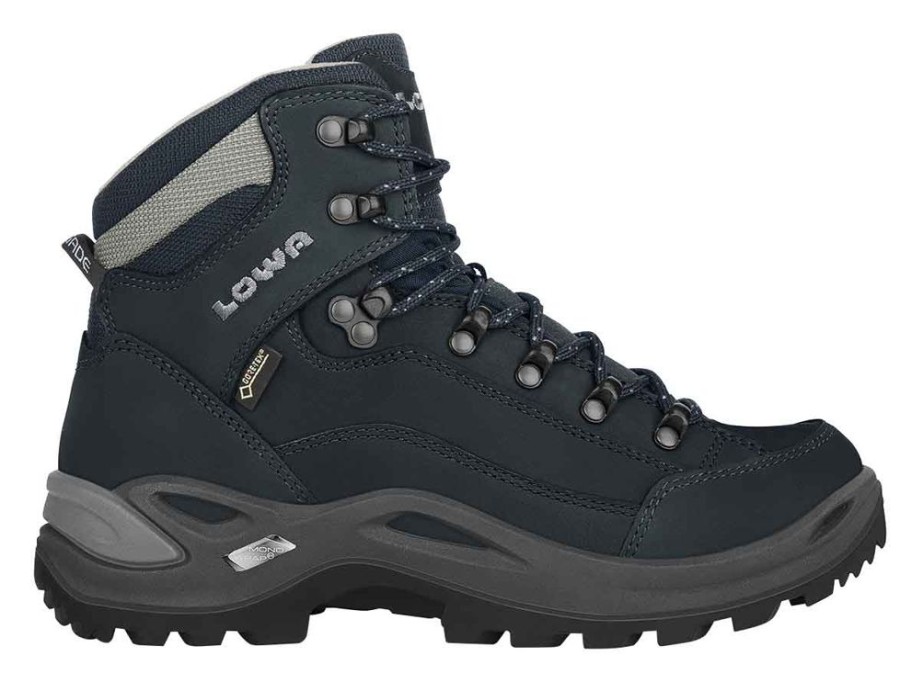 Schuhe Lowa Trekkingschuhe | Renegade Gtx Mid Women - Navy/Grau