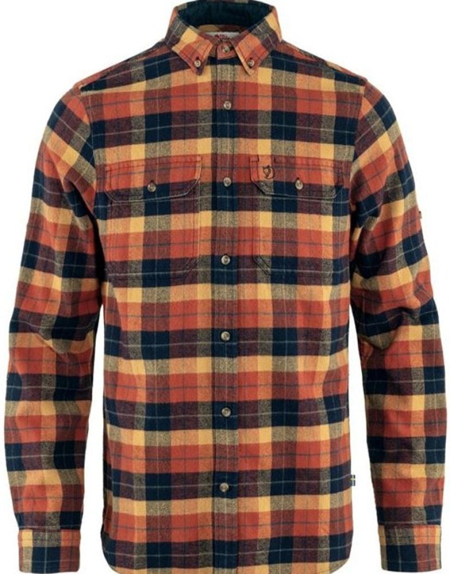 Bekleidung Fjällräven Hemden & T-Shirts | Singi Heavy Flannel Shirt M