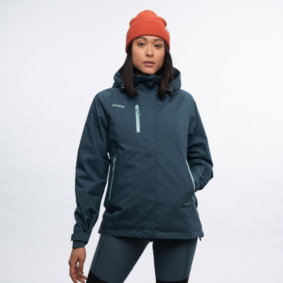 Bekleidung Bergans Outdoor Jacken | Flya Insulated Lady Jkt/Orion Blue