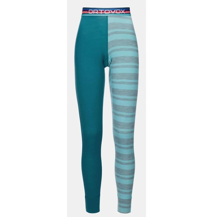 Bekleidung Ortovox Funktionswasche | 185 Rock'N'Wool Long Pants Woman - Icewater