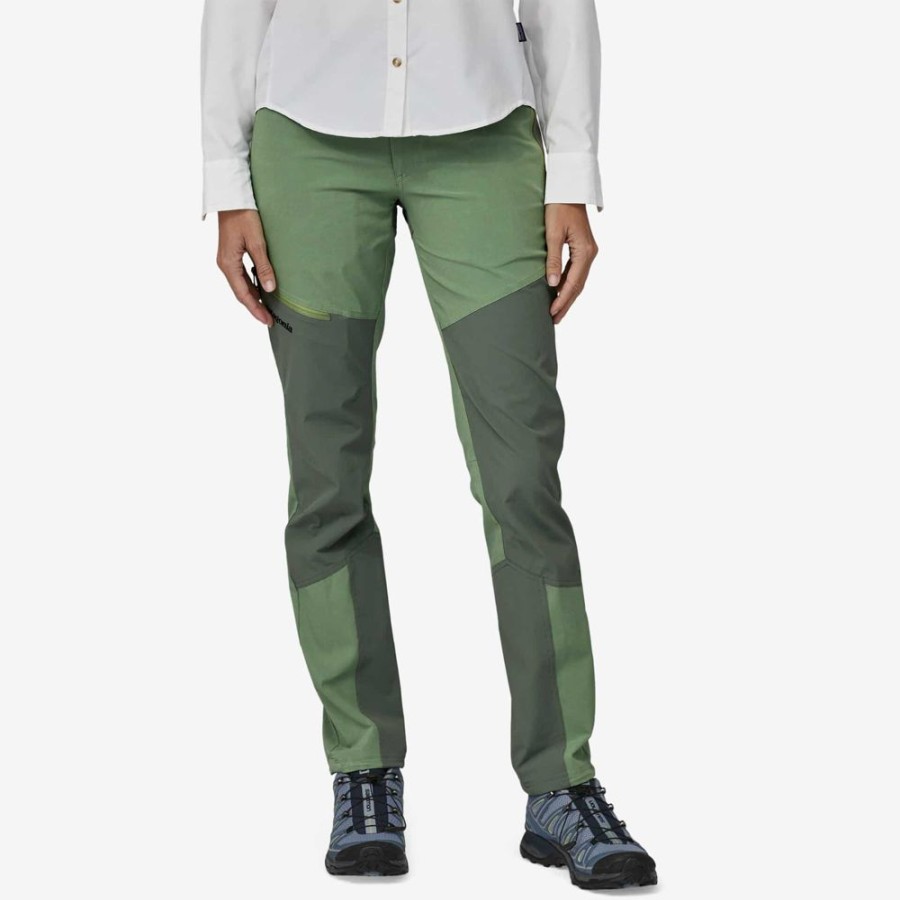 Bekleidung Patagonia Outdoor Hosen | W'S Altvia Alpine Pants - Reg Sedge Green