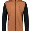 Bekleidung Mons Royale Hemden & T-Shirts | Redwood Wind Jersey Dark Copper/Black