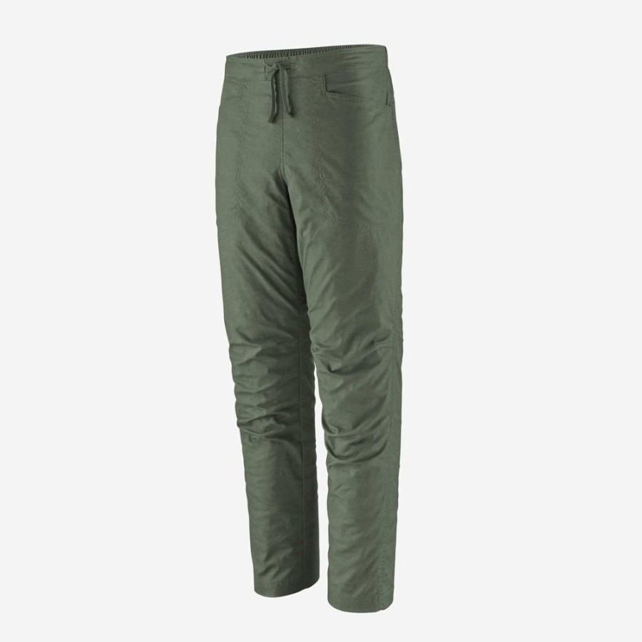 Klettern & Bouldern Patagonia Kletterbekleidung Manner | M'S Hampi Rock Pants - Reg Hemlock Green