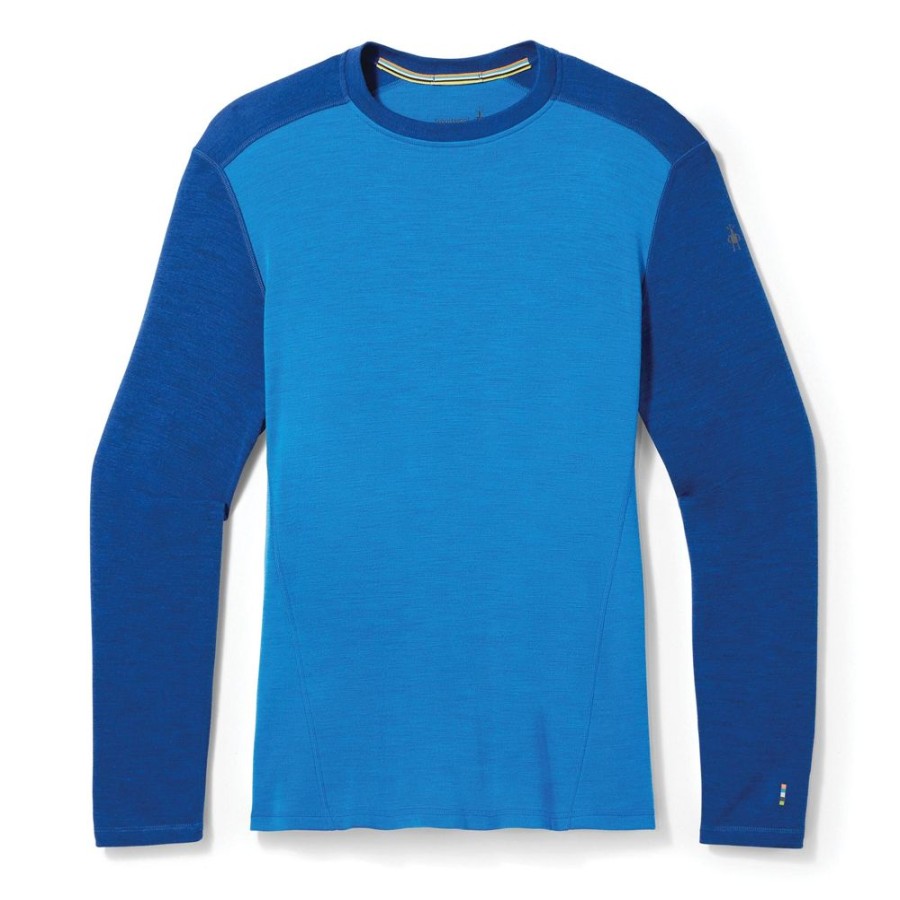 Bekleidung Smartwool Funktionswasche | Classic Thermal Crew Blueberry Hill/Laguna Blue