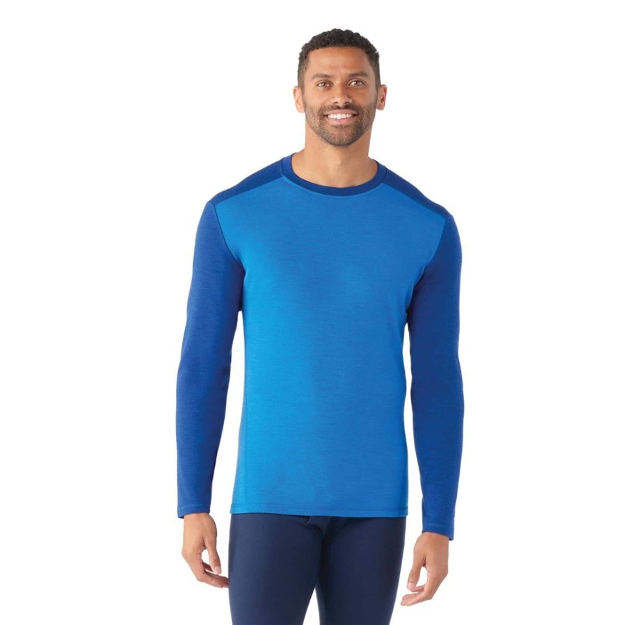 Bekleidung Smartwool Funktionswasche | Classic Thermal Crew Blueberry Hill/Laguna Blue