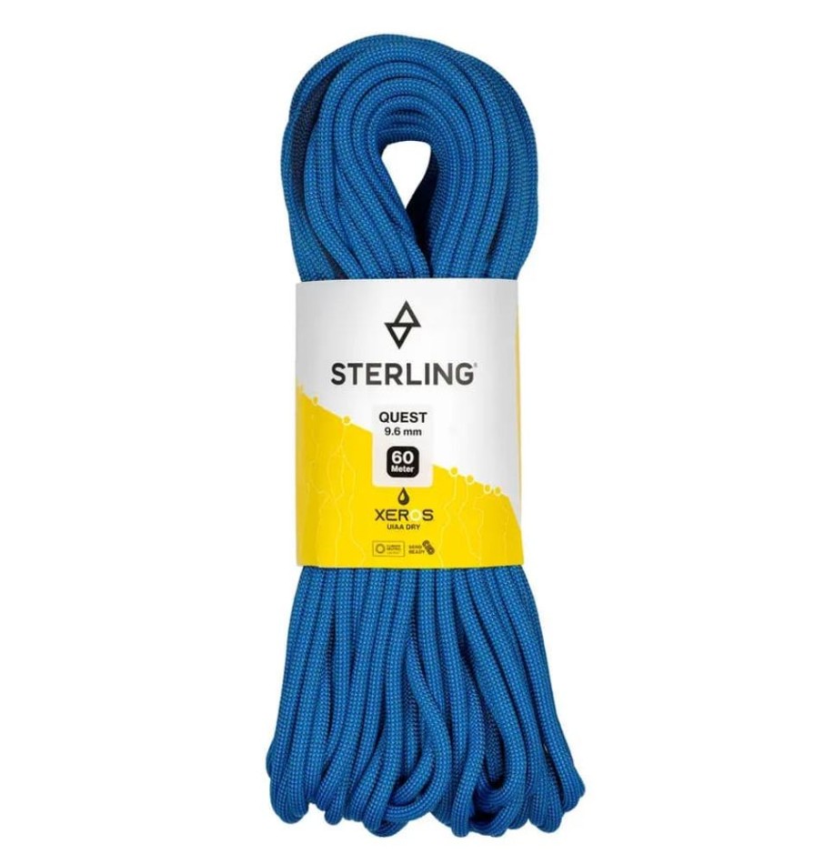 Klettern & Bouldern Sterling | Quest 9.6 Mm Blue Xeros