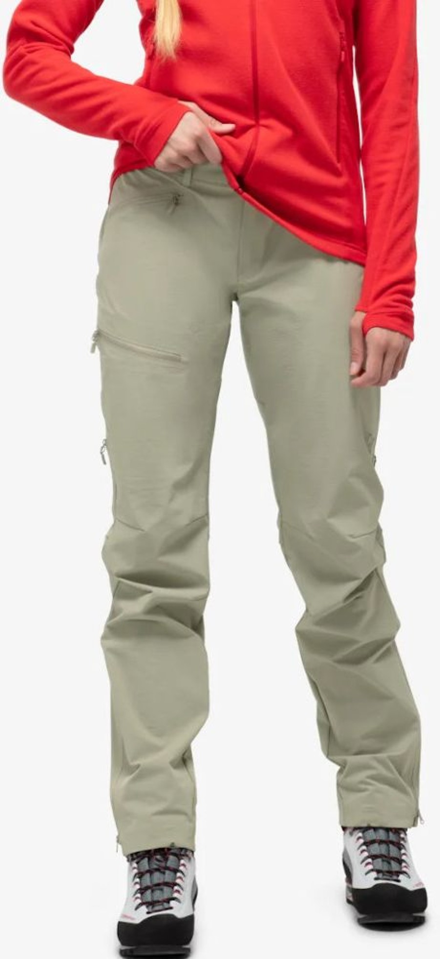 Bekleidung Norrøna Outdoor Hosen | Falketind Flex1 Pant Women - Sandstone