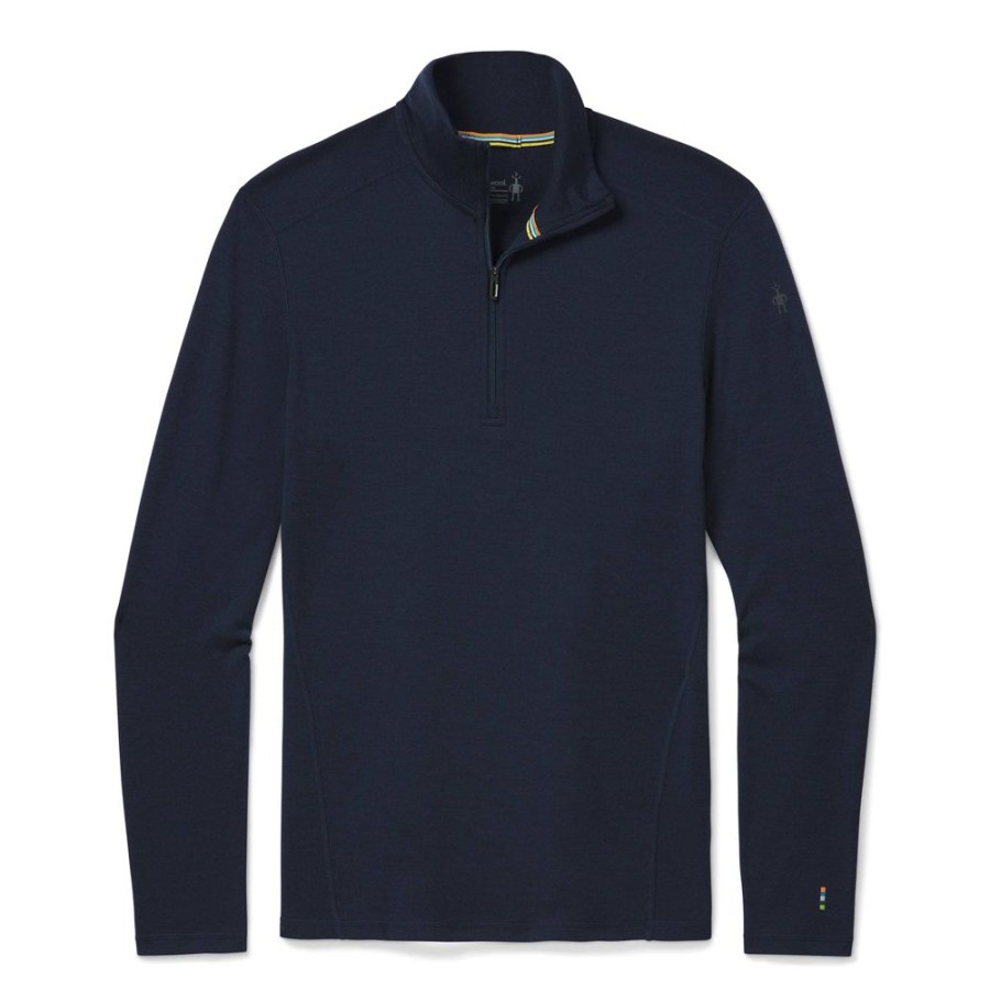 Bekleidung Smartwool Funktionswasche | Classic Thermal 1/4 Zip Deep Navy