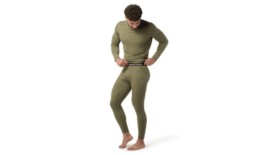 Bekleidung Smartwool Funktionswasche | Classic Thermal Bottom-Moss Hthr