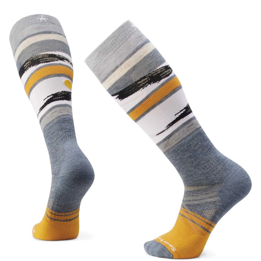 Bekleidung Smartwool Outdoor Socken | Ski Full Cushion Pattern Otc W Pewter Blue