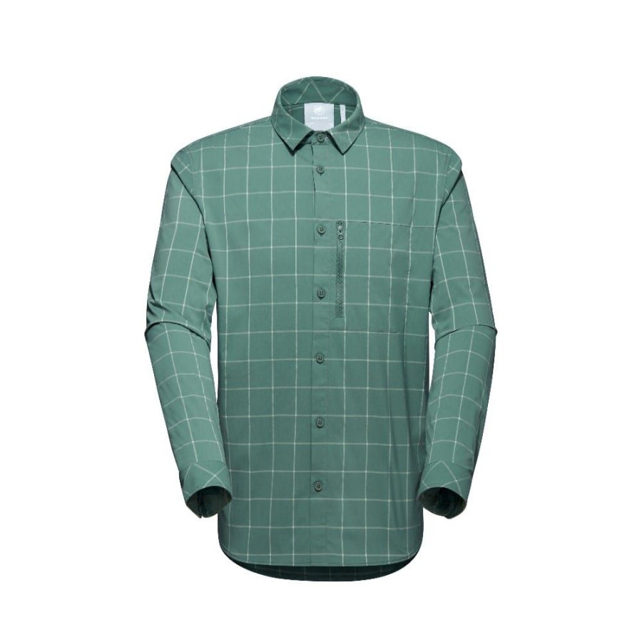 Bekleidung Mammut Hemden & T-Shirts | Mountain Ls Shirt Men Dark Jade