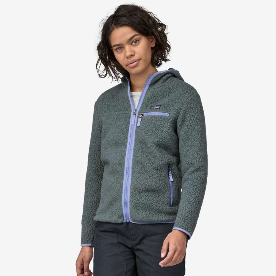 Bekleidung Patagonia Outdoor Jacken | Women´S Retro Pile Fleece Jacket Nouveau Green