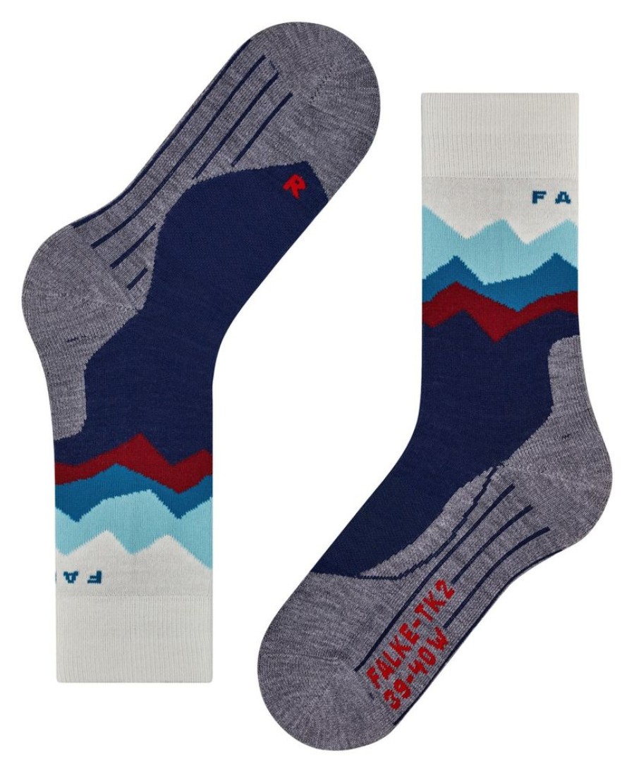 Bekleidung Falke Outdoor Socken | Falke Tk2 Women Blau