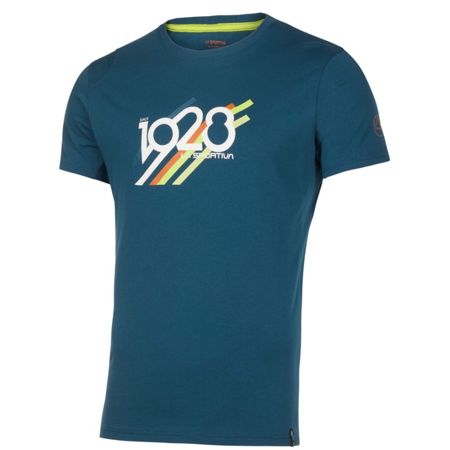 Bekleidung La Sportiva Hemden & T-Shirts | Since Twentyeight T-Shirt M Storm Blue