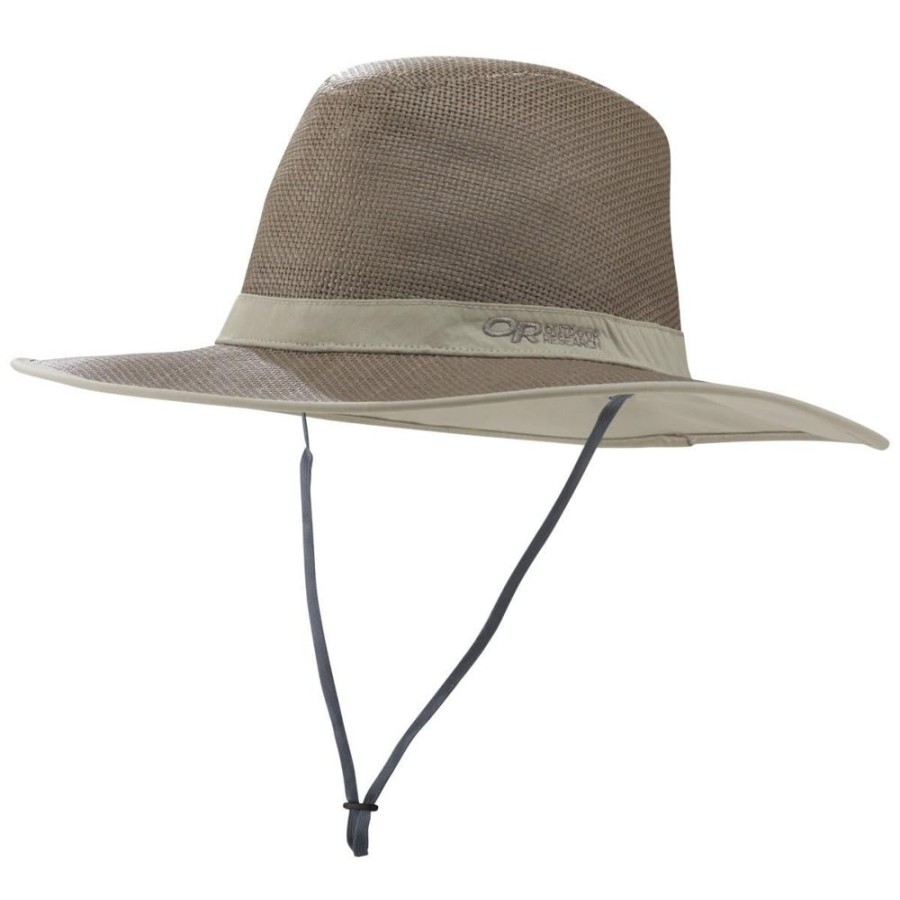 Bekleidung Outdoor Research Kopfbedeckungen | Papyrus Brim Sun Hat-Khaki